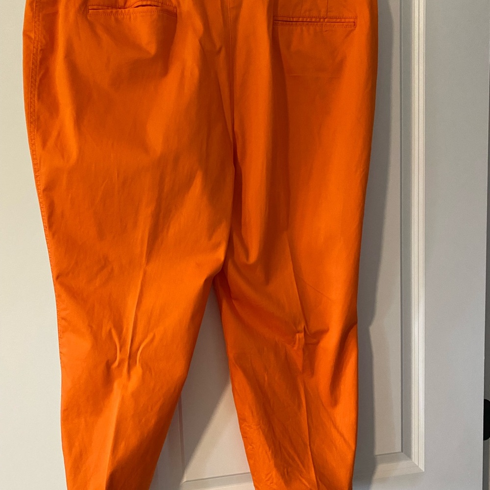 Jones New York Signature Orange Pants - Picture 2 of 5
